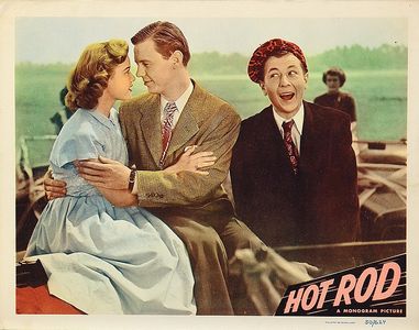 Jean Dean, Gloria Winters, Jimmy Lydon, and Gil Stratton in Hot Rod (1950)