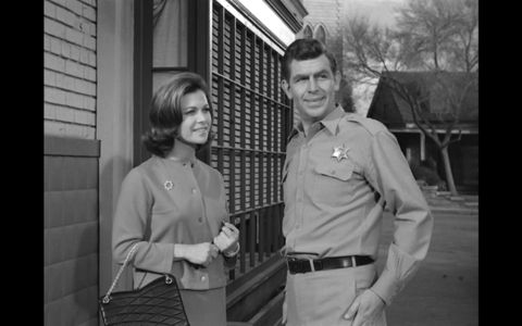 Andy Griffith and Jan Shutan in The Andy Griffith Show (1960)