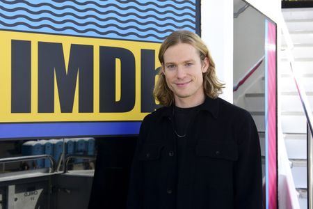 Sam Reid at an event for Interview with the Vampire (2022)