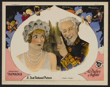 Edward Martindel and Constance Talmadge in The Duchess of Buffalo (1926)