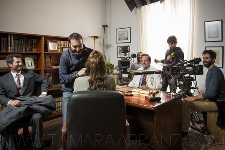 Rodolfo Sancho and Mario Tardón in The Ministry of Time (2015)