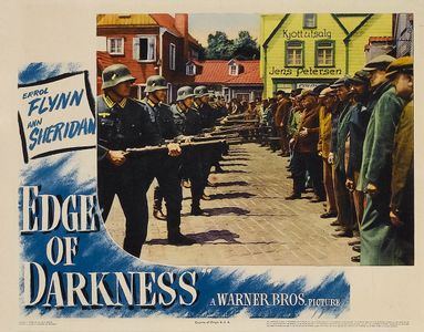 Roman Bohnen, Glen Cavender, and Victor Cox in Edge of Darkness (1943)