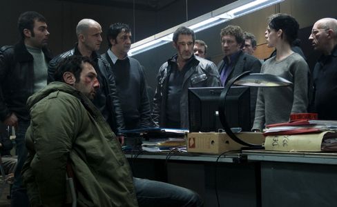 Gérard Lanvin, Gilles Lellouche, and Claire Pérot in Point Blank (2010)