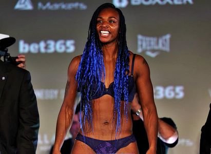 Claressa Shields in Sky Sports World Championship Boxing: Claressa Shields vs. Savannah Marshall: Weigh-In (2022)