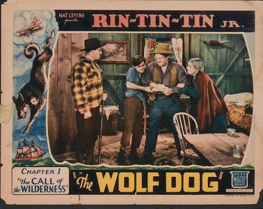 Frankie Darro, Fred Kohler, Sarah Padden, Max Wagner, and Rin Tin Tin Jr. in The Wolf Dog (1933)