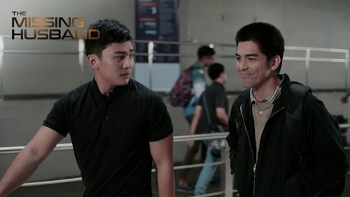 Mark Herras and Jak Roberto in The Missing Husband (2023)