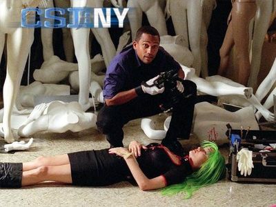 Hill Harper and Lindsay Pulsipher in CSI: NY (2004)