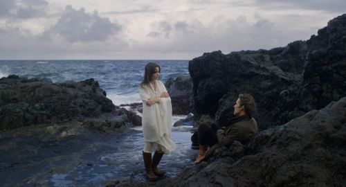 Miguel Borges and Joana Ribeiro in Dialogues with Leucò (2023)