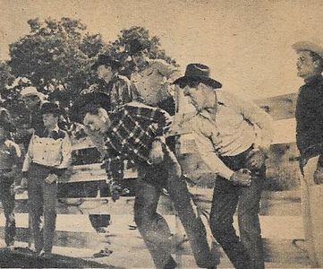 Richard Emory and House Peters Jr. in Wyoming Roundup (1952)