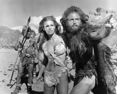 Raquel Welch, John Richardson, and Jean Wladon in One Million Years B.C. (1966)