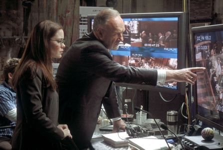 Gene Hackman and Marguerite Moreau in Runaway Jury (2003)