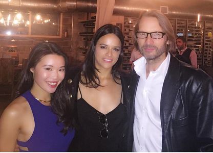 Caroline Chan, Michelle Rodriguez, Adrian Hough. Cast members for The Assignment. Directed by Walter Hill