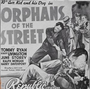 Tommy Ryan and Ace the Wonder Dog in Orphans of the Street (1938)