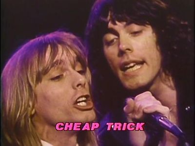 Robin Zander, Tom Petersson, and Cheap Trick in Pink Lady (1980)