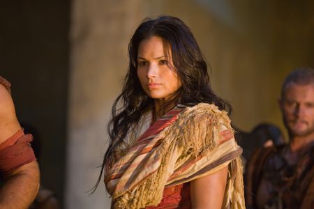 Katrina Law and Heath Jones in Spartacus (2010)