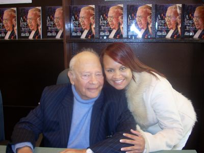 Stacy Arnell and Allan Rich attending Allan Rich's book signing at Barnes and Noble at the Grove Los Angeles, CA