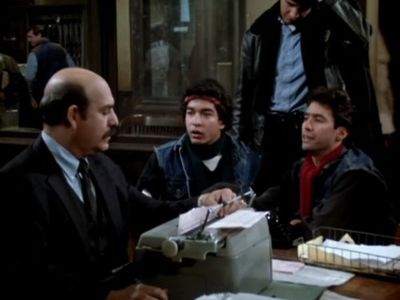 René Enríquez, Luis Manuel, Claudio Martínez, and Richard Niehaus in Hill Street Blues (1981)