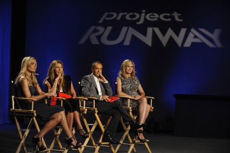 Heidi Klum, Molly Sims, Nina Garcia, and Francisco Costa in Project Runway: Takin' It to the Streets (2010)