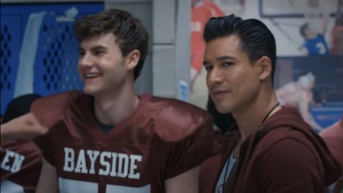 Still of Mario Lopez and Christian Weissmann in Saved By The Bell