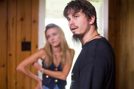 Jason Ritter and Meredith Hagner in Hits (2014)