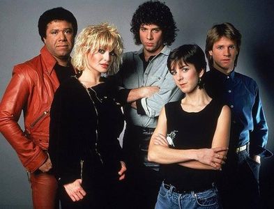 Nina Blackwood, Mark J. Goodman, Alan Hunter, J.J. Jackson, and Martha Quinn in MTV Music Television (1981)