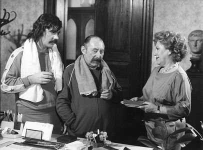 Eva Maria Bauer, Heinz Schubert, and Peter Seum in Detektivbüro Roth (1986)