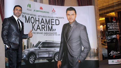 MOHAMED KARIM,Brand Ambassador for MITSUBISHI UAE