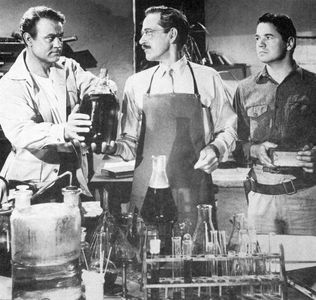 Mike Ragan, John Daheim, and Arthur Space in Panther Girl of the Kongo (1955)