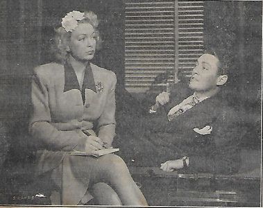 Richard Cromwell and Toddy Peterson in Baby Face Morgan (1942)