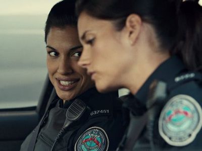 Missy Peregrym and Rachael Ancheril in Rookie Blue (2010)