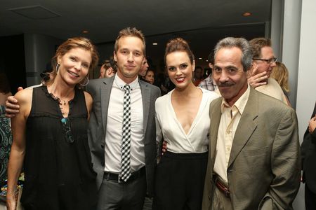 Erin Cahill, Ryan Carlberg, Larry Thomas, and Kate Vernon at an event for 108 Stitches (2014)