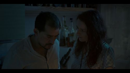 Nabil Elouhabi and Julia Krynke in 'Undocument'