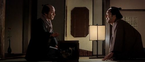 Kô Nishimura and Akira Shimizu in Samaritan Zatoichi (1968)
