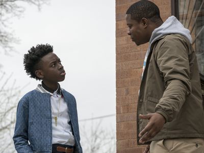 Jason Mitchell and Alex R. Hibbert in The Chi (2018)
