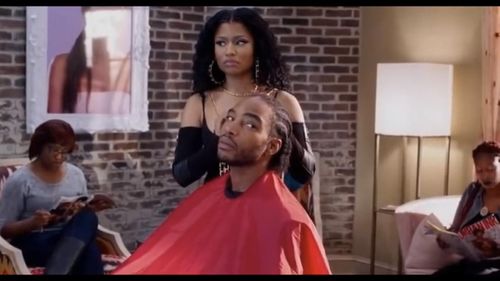 Still of Renell Gibbs,Nicki Minaj in Barbershop: The Next Cut (2016)
