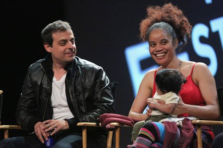 Staceyann Chin and Antonino D'Ambrosio at an event for Let Fury Have the Hour (2012)