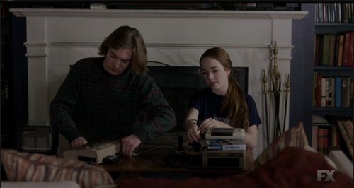 Danny Flaherty and Holly Taylor in The Americans (2013)