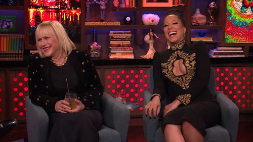 Patricia Arquette and Robin Thede in Watch What Happens Live with Andy Cohen: Robin Thede & Patricia Arquette (2022)