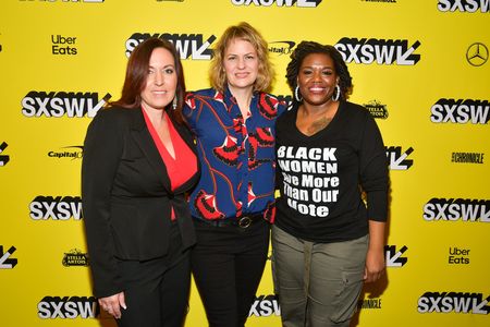 Amy Vilela, Sarah Olson, and Cori Bush at an event for Knock Down the House (2019)