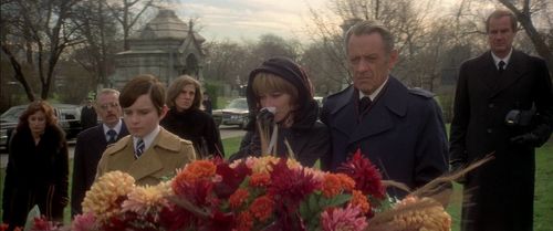 William Holden, Fritz Ford, Lee Grant, and Jonathan Scott-Taylor in Damien: Omen II (1978)