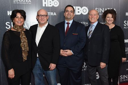 Kary Antholis, Alex Gibney, Frank Marshall, Tina Sinatra, and Sharon Hall at an event for Sinatra: All or Nothing at All