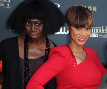 Tyra Banks and J. Alexander at an event for America's Next Top Model (2003)