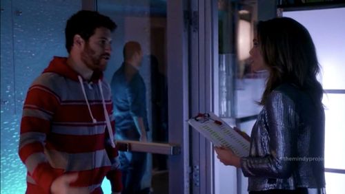 Still of Adam Pally and Ashley McCarthy in 'The Mindy Project'