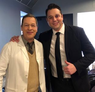 French Stewart and Richard Wagner in Aliens, Clowns & Geeks (2019)