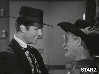 Francis McDonald and Hugh O'Brian in The Life and Legend of Wyatt Earp (1955)