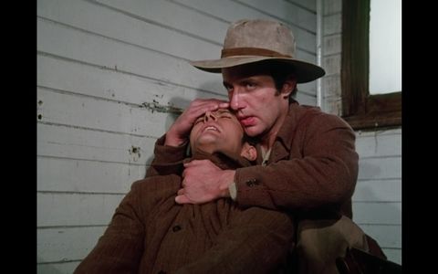 Jonathan Banks and Larry Golden in Little House on the Prairie (1974)
