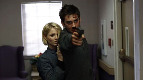 Drew Fuller and Whitney Able in The Kane Files: Life of Trial (2010)