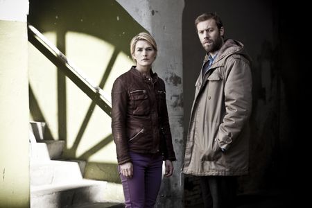 Jakob Cedergren and Laura Bach in Den som dræber (2011)