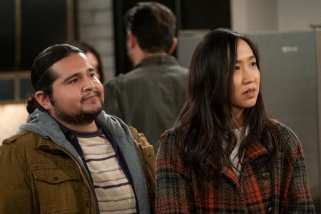 Lincoln A. Castellanos and Tien Tran in How I Met Your Father (2022)