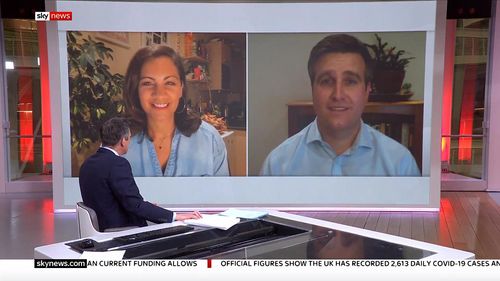 Jonathan Samuels, Mark Wallace, and Sonia Sodha in Sky News: Vote 2021 (2021)